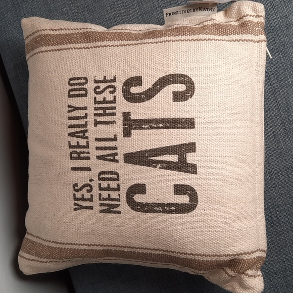 Crazy Cat Lady Gift Set Pillow Magnetic List Pad Pet Placemat Had Me At Meow - Picture 5 of 8